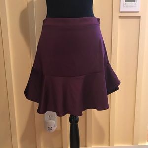 Piperlime Collection Maroon Skirt S
